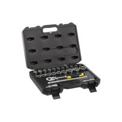 Jogo de chaves de caixa 1/2" - 24 peças