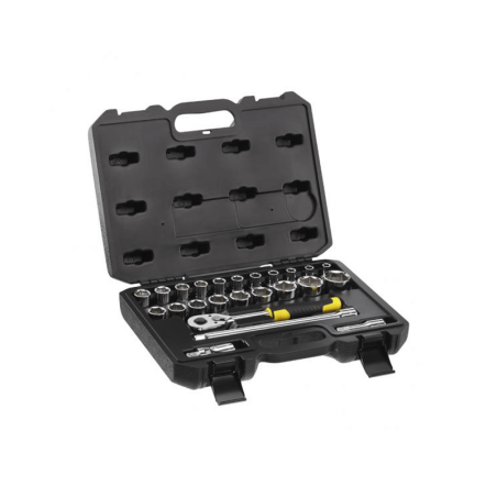 Jogo de chaves de caixa 1/2" - 24 peças