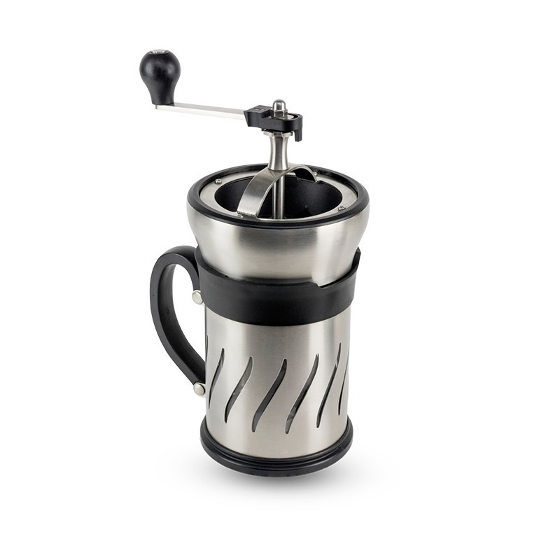 Molinillo de Café y Cafetera de Pistón 15 cm - Paris Press Molinillo de Café y Cafetera de Pistón 15 cm - Paris Press