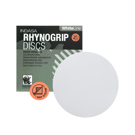 Disco Rhynogrip White Line Ø150 P360 INDASA