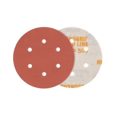 Disco Rhynogrip Red Line Ø150mm 6F P120 INDASA