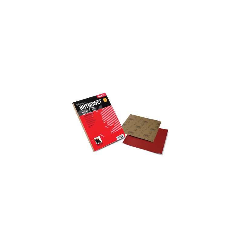 INDASA P600 230x280 Rhynowet Red Line Sheet INDASA P600 230x280 Rhynowet Red Line Sheet
