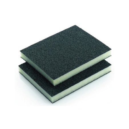 Esponja Dupla Face 98x122x13mm P220 INDASA