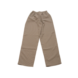 CALÇA XADREZ COM ELÁSTICO NA CINTURA