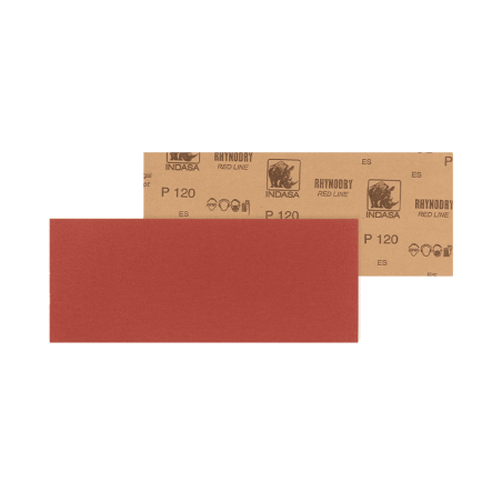 INDASA Rhynodry Plus Red Line Sheet 330x280mm P2000
