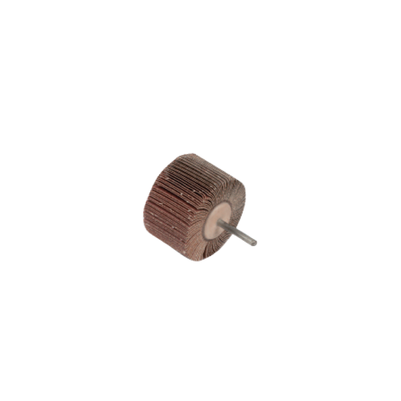 INDASA Ø40X20X6 P100 Aluminum Oxide A Shaft Mounted Flap Wheel
