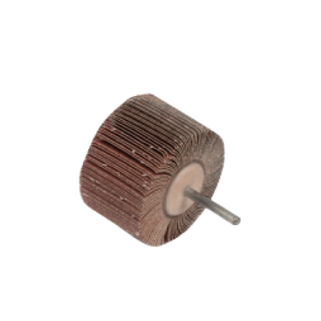 INDASA Ø40X20X6 P100 Aluminum Oxide A Shaft Mounted Flap Wheel