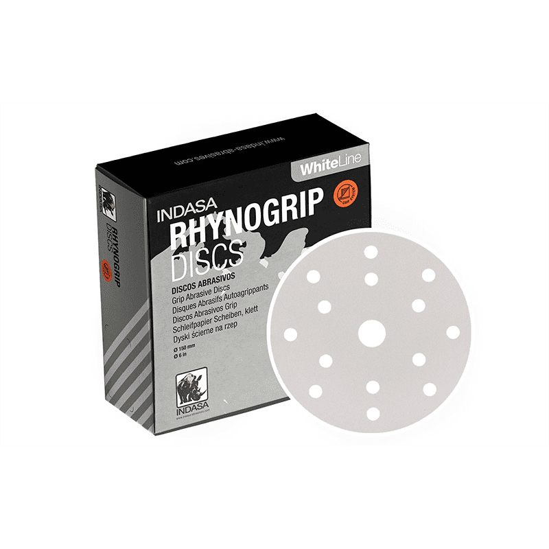 Disco Rhynogrip White Line Ø150 15F P60 INDASA