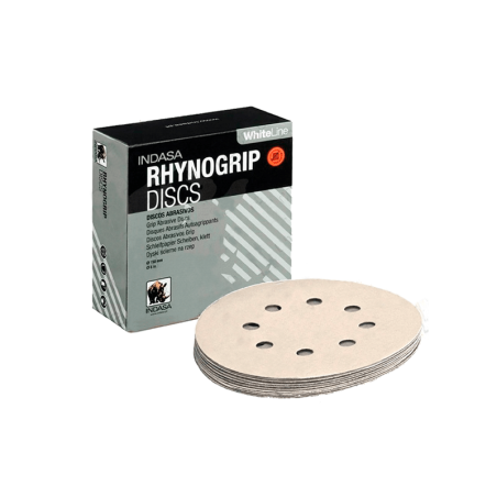 Disco Rhynogrip White Line Ø150 15F P280 INDASA