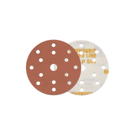 Disco Rhynogrip Red Line Ø150mm 15F P40 INDASA