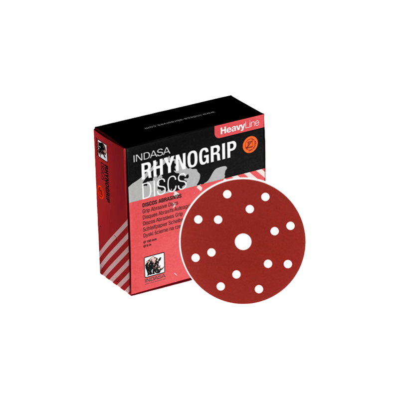 Disco Rhynogrip Heavy Line Ø150mm 15F P150 INDASA Disco Rhynogrip Heavy Line Ø150mm 15F P150 INDASA