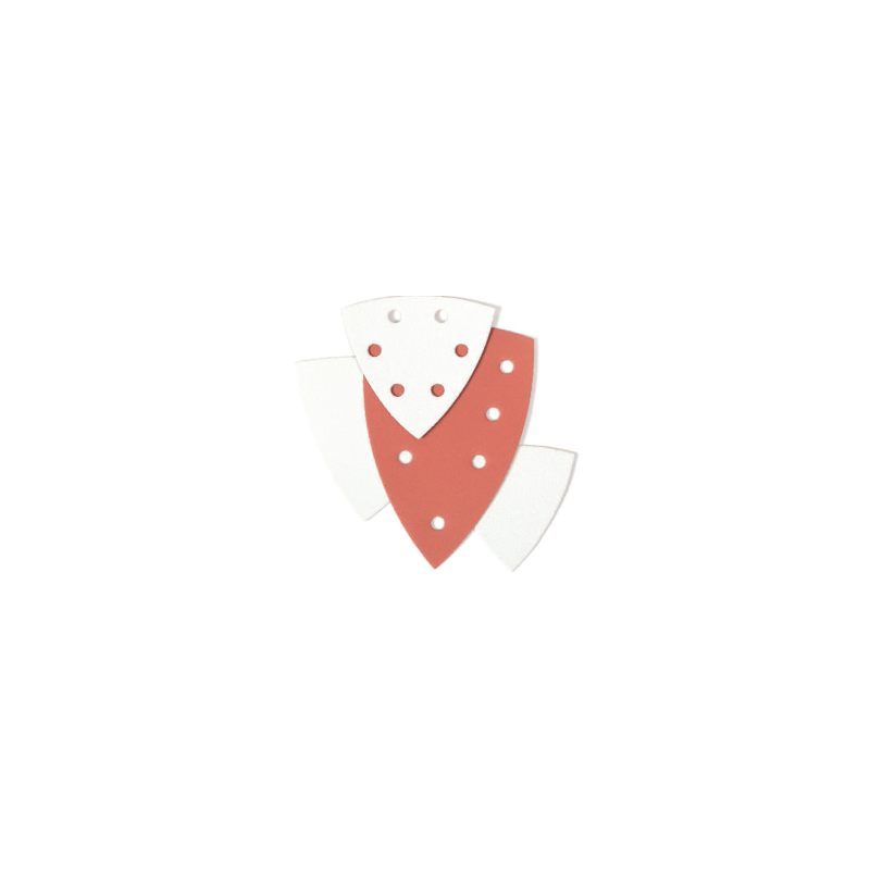INDASA Triangle Rhynogrip White Line 150x150x100mm 7F P220