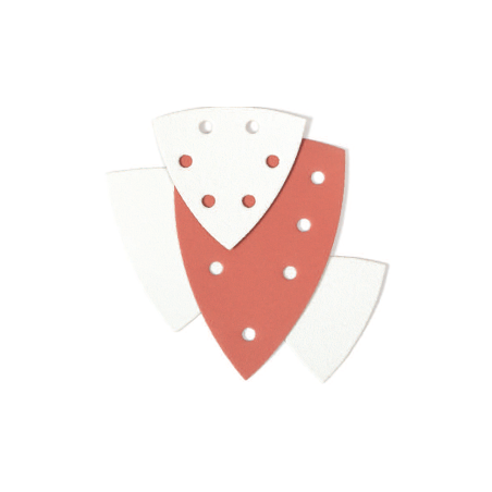 INDASA Triangle Rhynogrip White Line 150x150x100mm P120