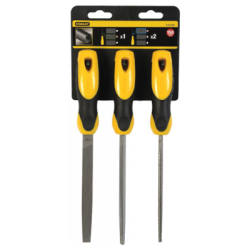 STANLEY® 3 Pieces File Set 6'/150mm