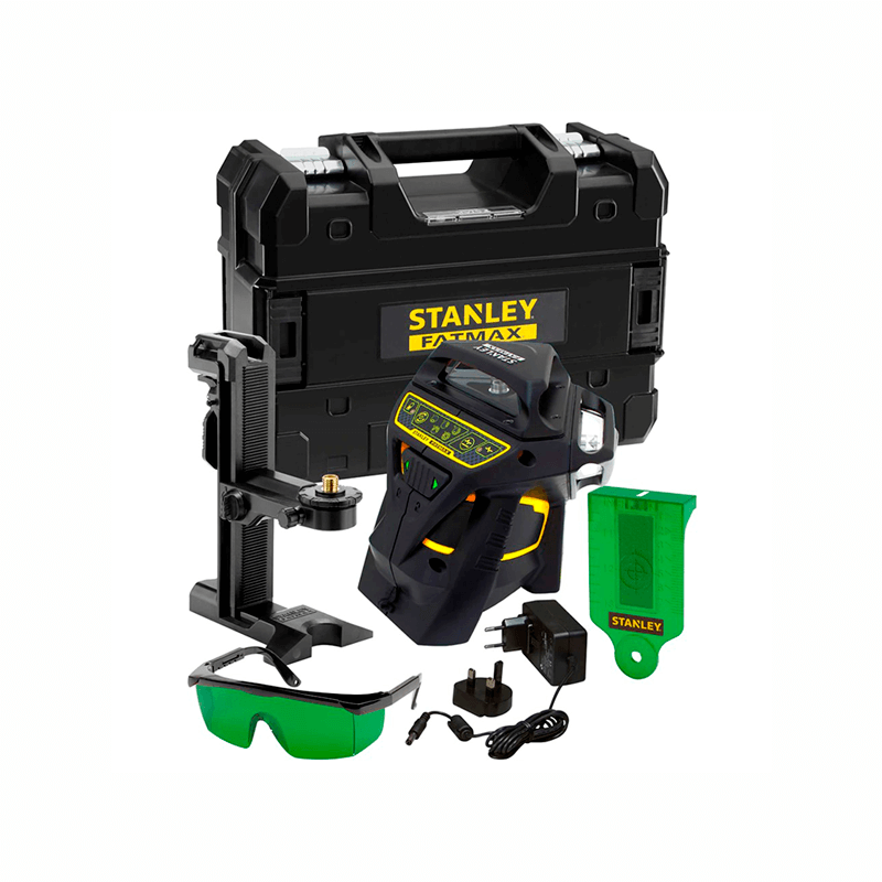 NIVEL A LASER DE LINHA 3 X 360º VERDE
