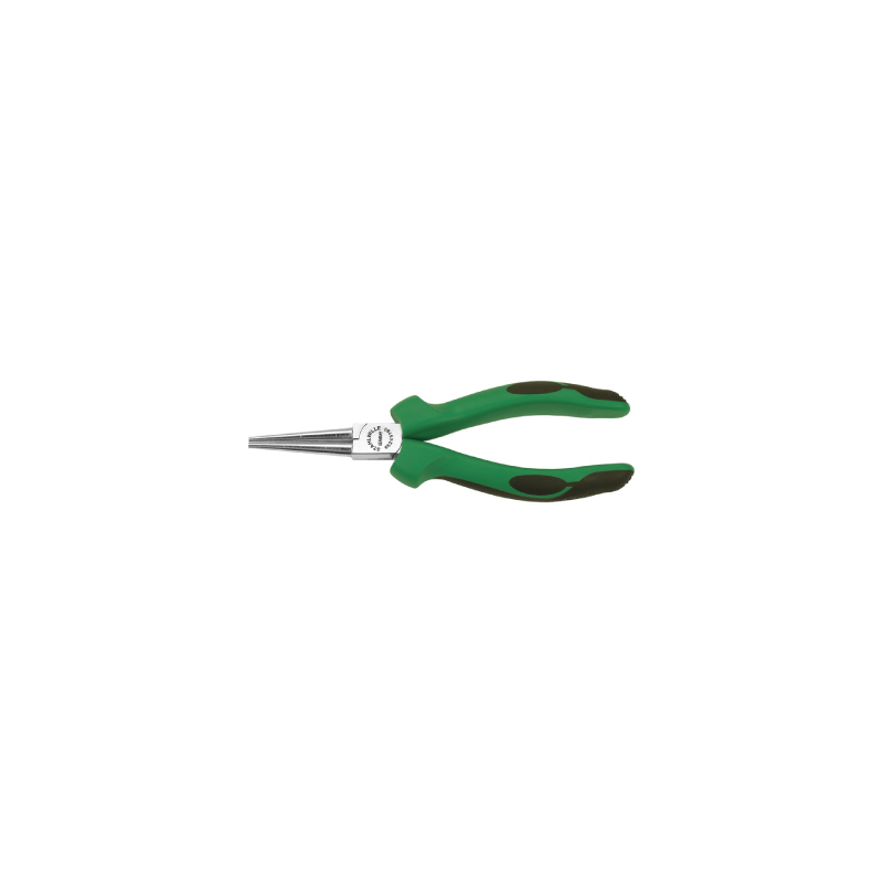 STAHLWILLE VDE Round Nose Plier, Long, with Dip-Coated Insulation Handle 160 mm