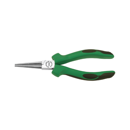 STAHLWILLE VDE Round Nose Plier, Long, with Dip-Coated Insulation Handle 160 mm