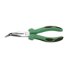 Alicate de Pinça Curva 45° Semi Redonda Corte Telefone ou Rádio, Cabeça Cromada e Cabo de 2 Componentes STAHLWILLE 160 mm