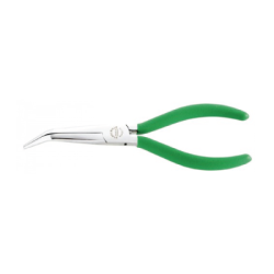 Alicate de Pinça Curva a 45° Semi Redonda de Mecânico STAHLWILLE 190 mm