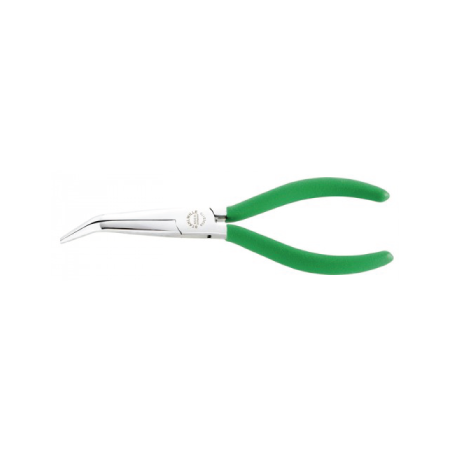 Alicate de Pinça Curva a 45° Semi Redonda de Mecânico STAHLWILLE 190 mm
