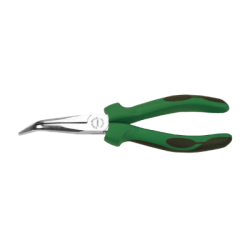 STAHLWILLE Mechanics Snipe Nose Plier, Bent 45° 200 mm