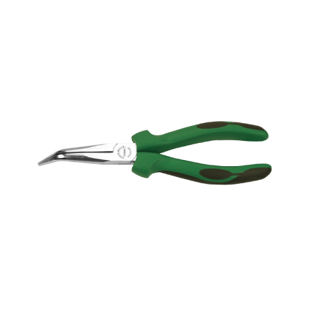 STAHLWILLE Mechanics Snipe Nose Plier, Bent 45° 200 mm