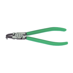 STAHLWILLE Circlip Plier for Inside Circlips, Polished Head and Dip-Coated with Sure-Grip Surface Handle J01