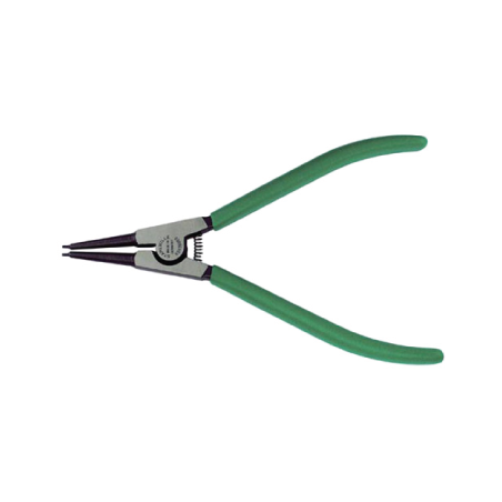 STAHLWILLE Circlip Plier for Outside Circlips, Polished Head and Dip-Coated with Sure-Grip Surface Handle A3