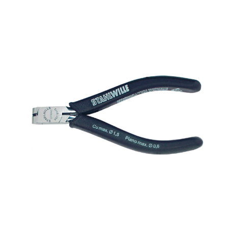 Alicate para Electrónica de Corte Frontal, Sin Chaflán, adecuado para ESD STAHLWILLE 112 mm