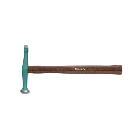STAHLWILLE Planishing and Grooving Hammer with Round Face Ø 30 mm and Square Face 36x10 mm