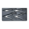 Bandejas 1/3 Vacía para 4 Alicates para Anillos STAHLWILLE 109 g