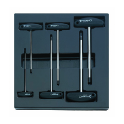 STAHLWILLE Tool 2/3 Empty Tray for 6 T-Handled Screwdrivers 209 g