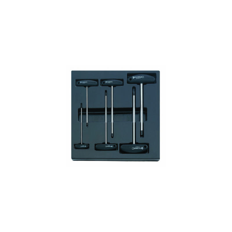 STAHLWILLE Tool 2/3 Empty Tray for 6 T-Handled Screwdrivers 209 g