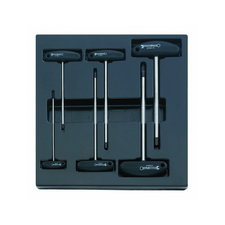 STAHLWILLE Tool 2/3 Empty Tray for 6 T-Handled Screwdrivers 209 g