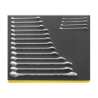 STAHLWILLE TCS 2/3 Tray System with Combination Spanners nº 13 1615 g (17 un.)