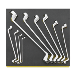 STAHLWILLE TCS 2/3 Tray System with Double Ended Ring Spanners nº 20 (10 un.)