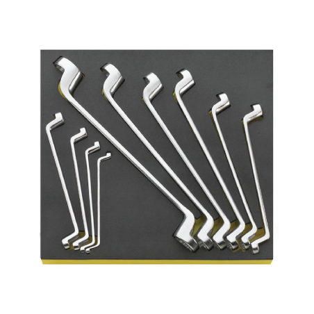 STAHLWILLE TCS 2/3 Tray System with Double Ended Ring Spanners nº 20 (10 un.)