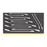 STAHLWILLE TCS 1/3 Tray System with Combination Ratcheting Spanners nº 17 (10 un.)