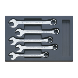 STAHLWILLE Tool 3/3 Tray System with Combination Spanners nº 13 (5 un.)