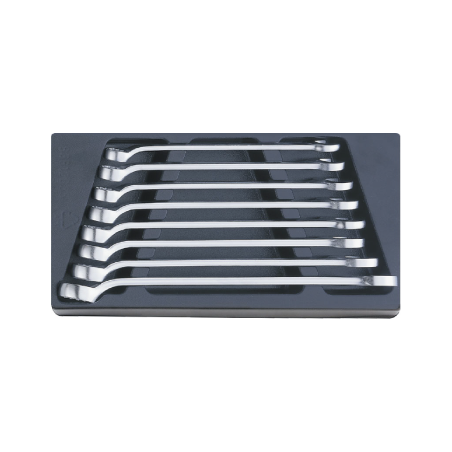 STAHLWILLE Tool 1/3 Tray System with Double Open Ended Spanners nº 14 (8 un.)
