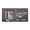 STAHLWILLE Tool 1/3 Tray System with Combination Spanners nº 8 (8 un.)