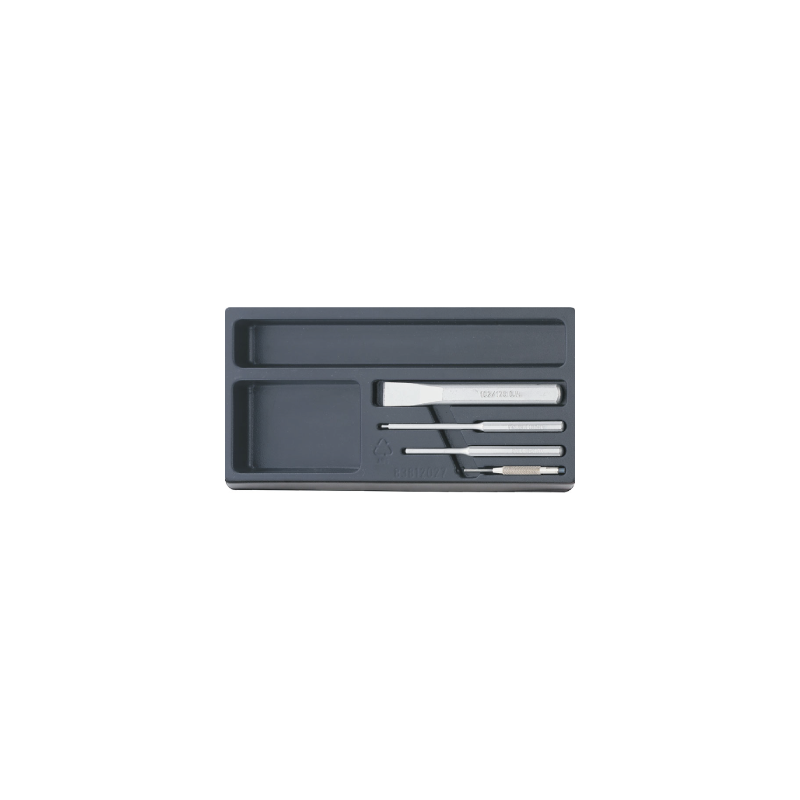 STAHLWILLE Tool 1/3 Tray System with Chisels and Punches nº 52 (4 un.)