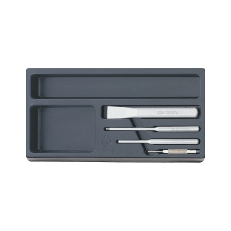 STAHLWILLE Tool 1/3 Tray System with Chisels and Punches nº 52 (4 un.)