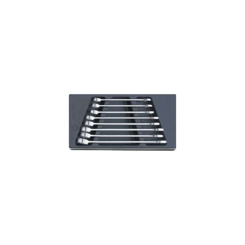 STAHLWILLE Tool 1/3 Tray System with Combination Spanners nº 8 (8 un.) STAHLWILLE Tool 1/3 Tray System with Combination Spanners nº 8 (8 un.)