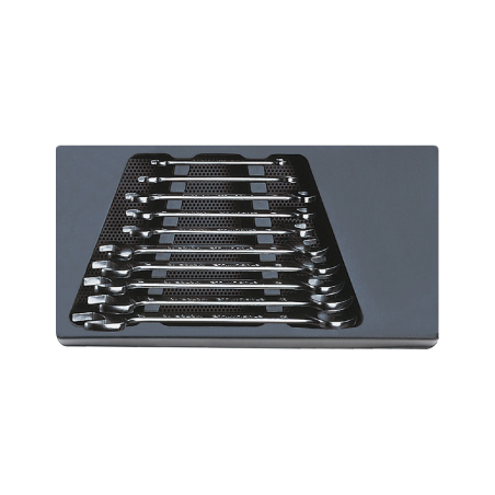 Bandeja 1/3 de Ferramentas com Chaves de Duas Bocas nº 10 170x350x60 mm STAHLWILLE (10 un.)