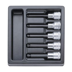 Juego de Cabezas de Llave de Vaso con Punta Hexagonal INHEX 1/2' nº 54KK STAHLWILLE 10 mm (5 un.)