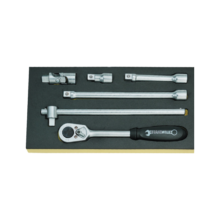 STAHLWILLE TCS 1/3 Tray System with Sockets 1845 g