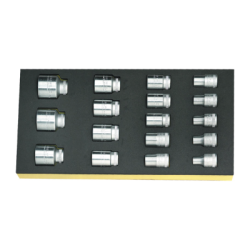 STAHLWILLE TCS 1/3 Tray System with Sockets nº 52 1605 g