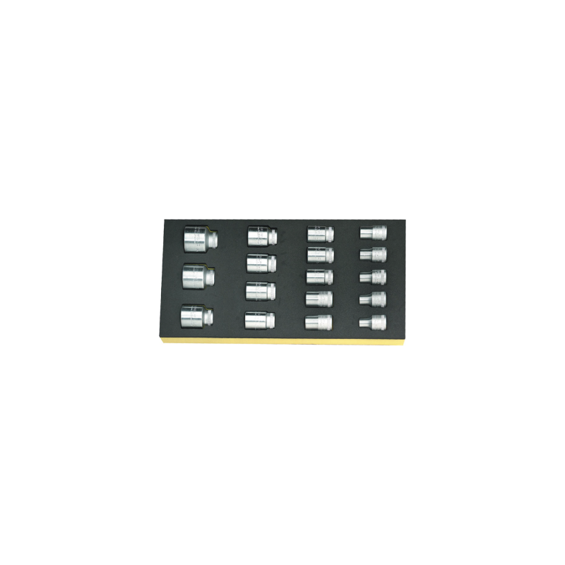 Bandeja TCS 1/3 de Ferramentas com Jogo de Chaves Roquete nº 52 STAHLWILLE 1605 g