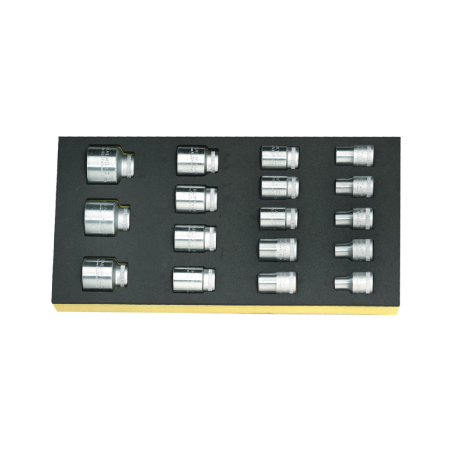 STAHLWILLE TCS 1/3 Tray System with Sockets nº 52 1605 g